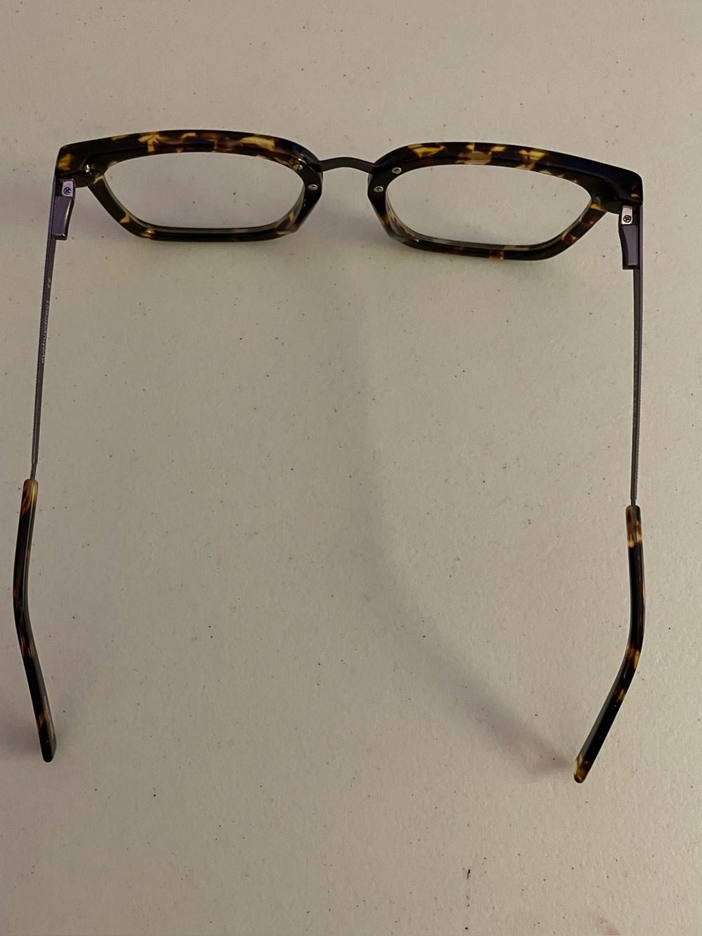 Eyebuydirect Poise Glasses Frame Only Square Tortoise Acetate & Metal Full-rim - Picture 4 of 11